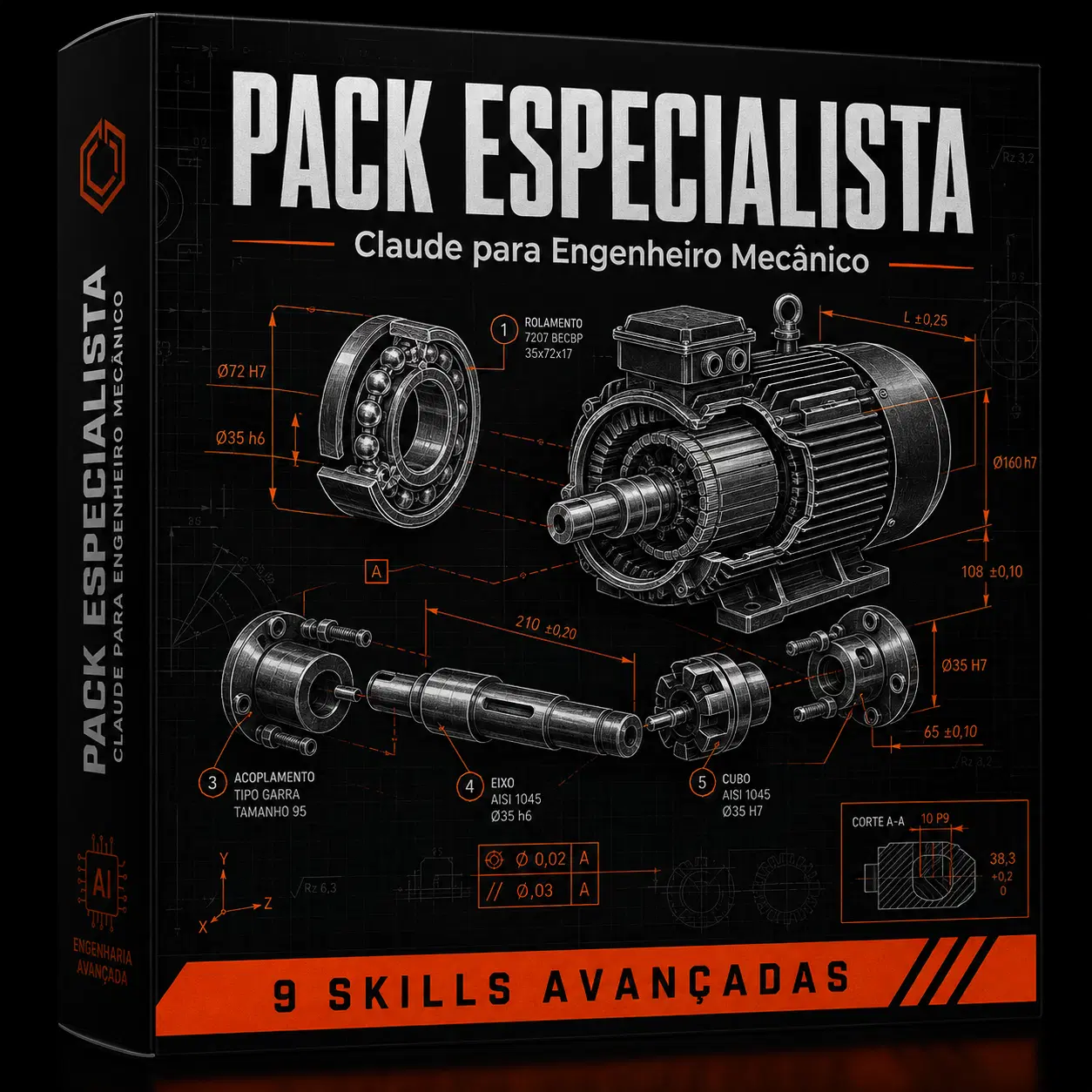 Pack Especialista — Claude IA — Engenharia Mecânica