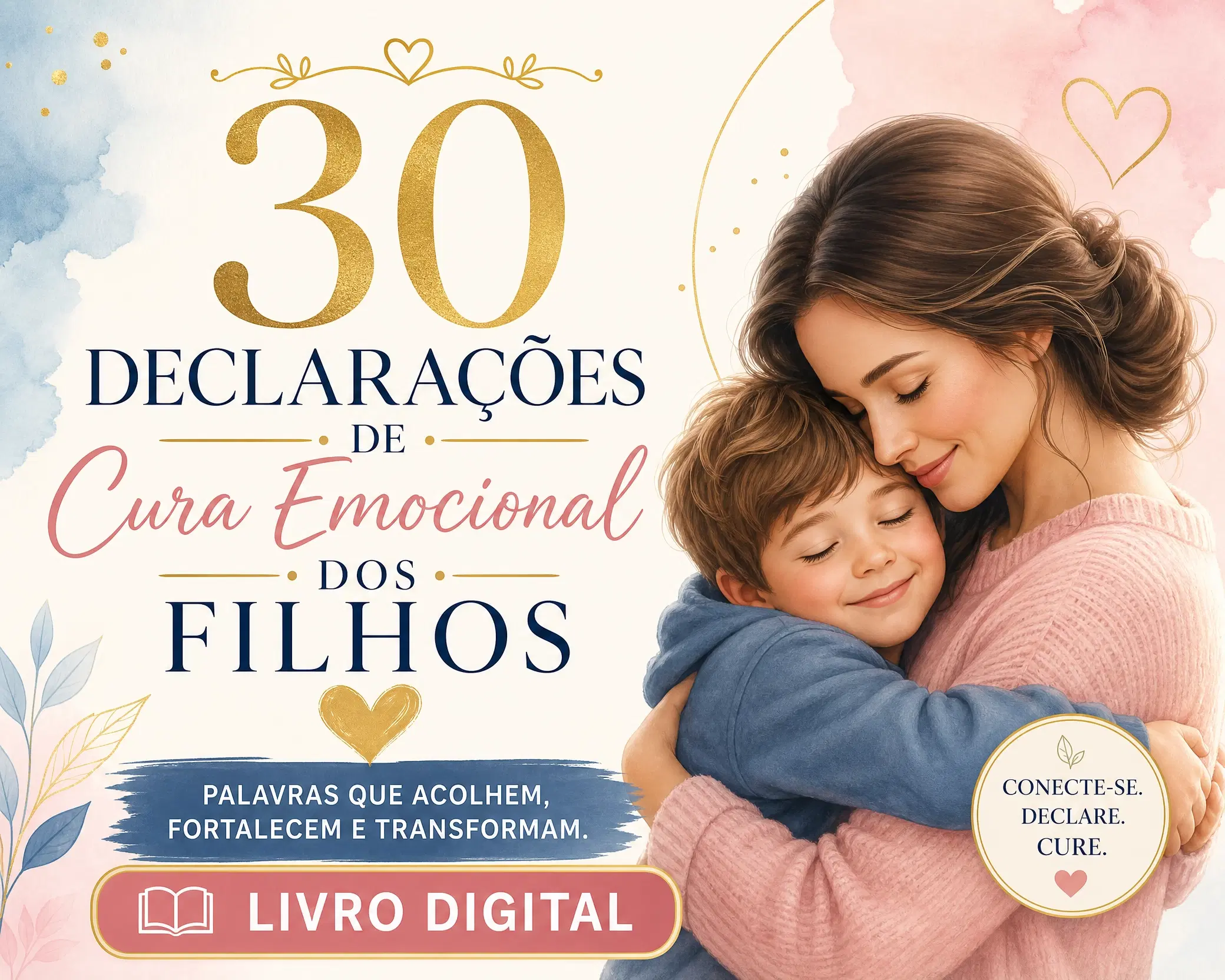 30 Declarações de Cura Emocional dos Filhos LIVRO DIGITAL de 97 Reais por apenas 37