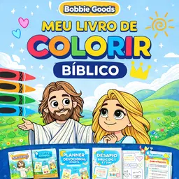KIT COMPLETO DOS LIVROS BÍBLICOS DE COLORIR