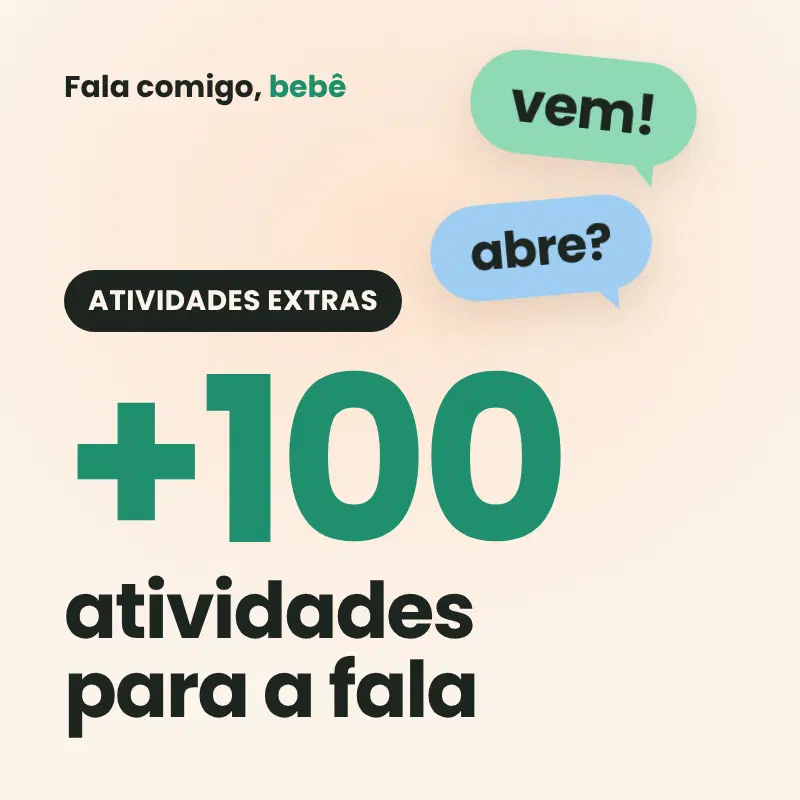 +100 atividades extras para estimular a fala