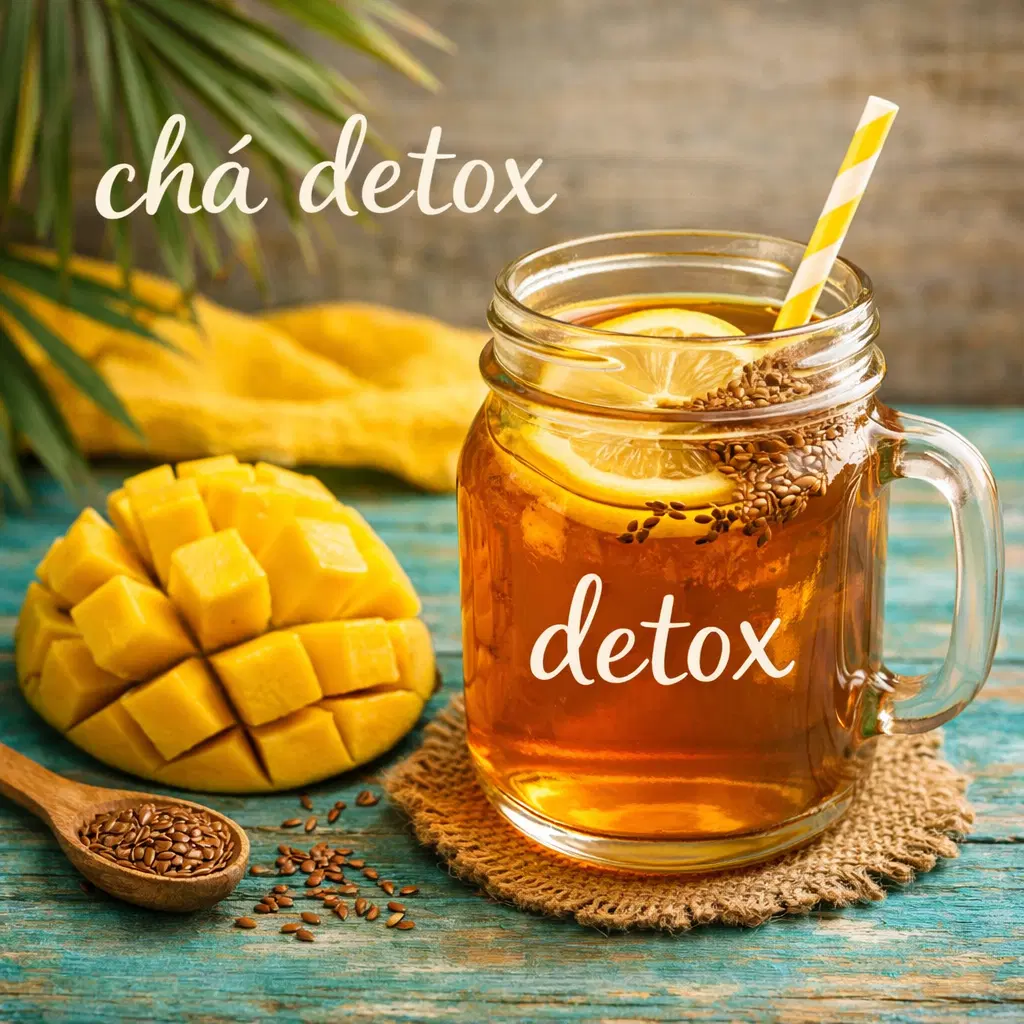 5 Chás detox da juventude