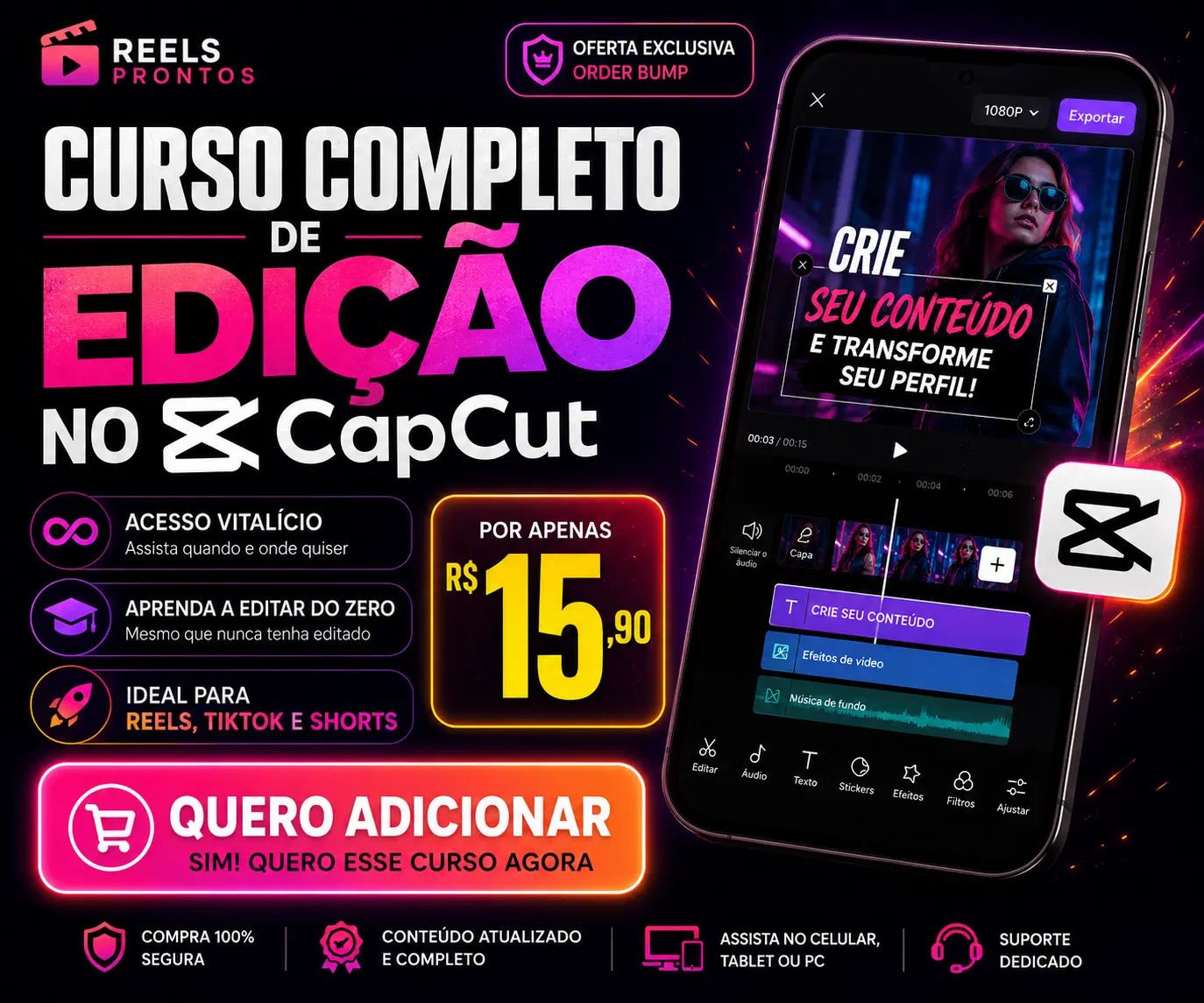 Curso Completo de Edição no CapCut