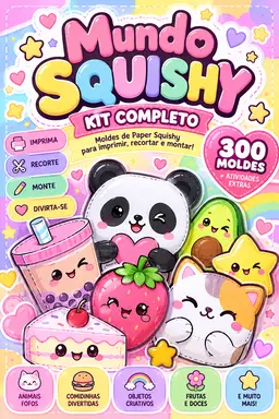 Mundo Squishy — Kit Completo