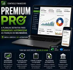Controle Financeiro Premium PRO
