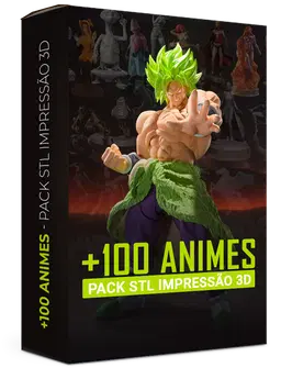 PACK +100 ANIMES STL PRIME