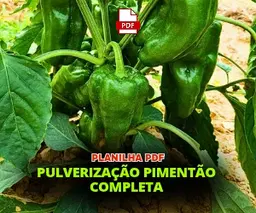PLANILHA PULVERIZAÇÃO PIMENTÃO