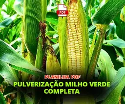 PLANILHA PULVERIZAÇÃO MILHO VERDE
