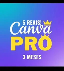 CANVA PRO 3 MÊSES!