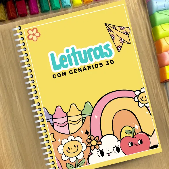 Pequenos Textos com Cenário 3D