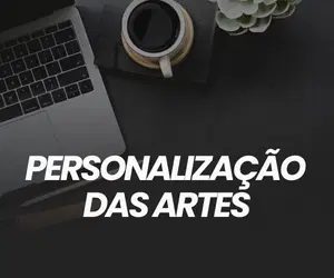 Personalização das artes do pacote com suas informações