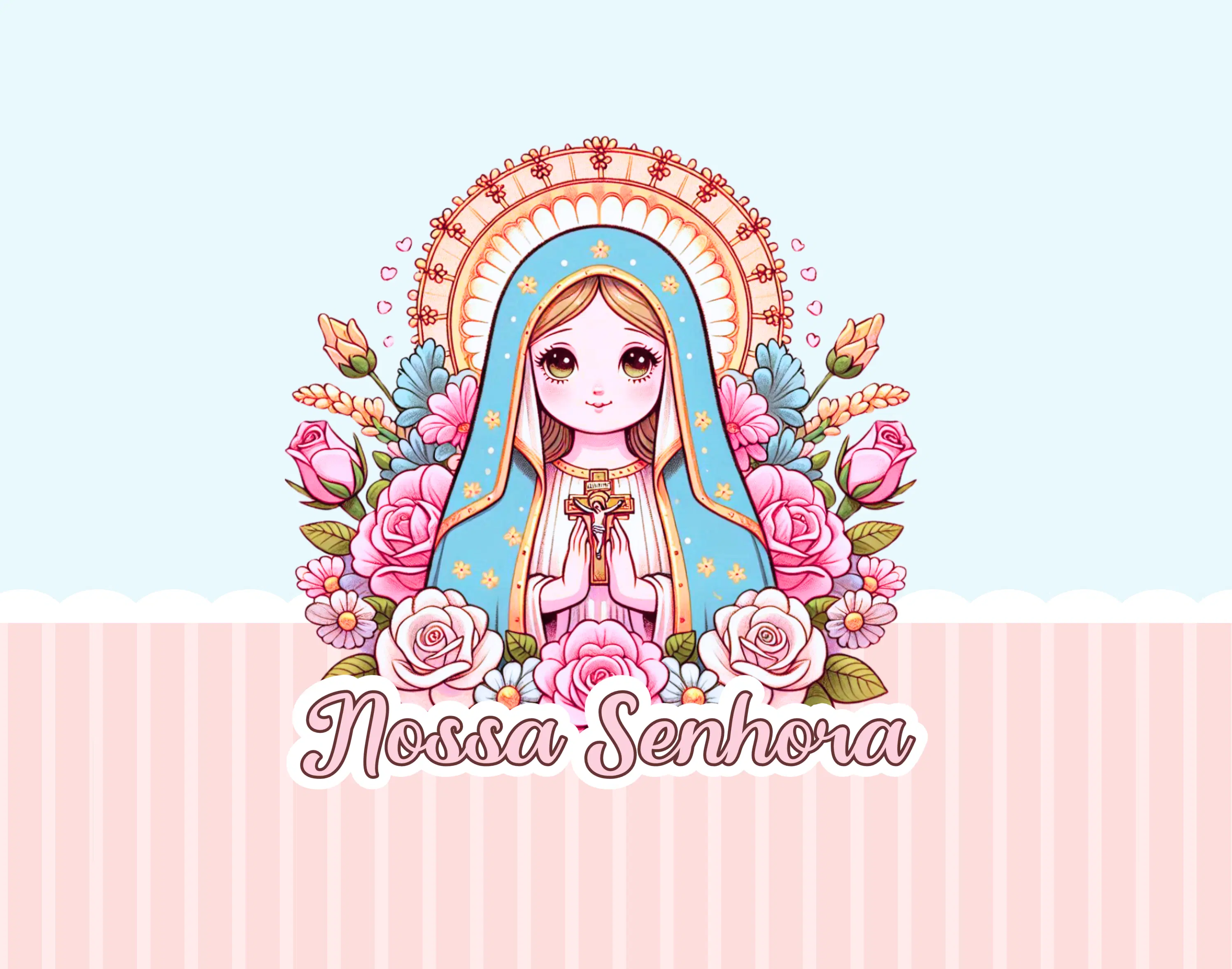 Colorindo com Nossa Senhora - Histórias de Luz