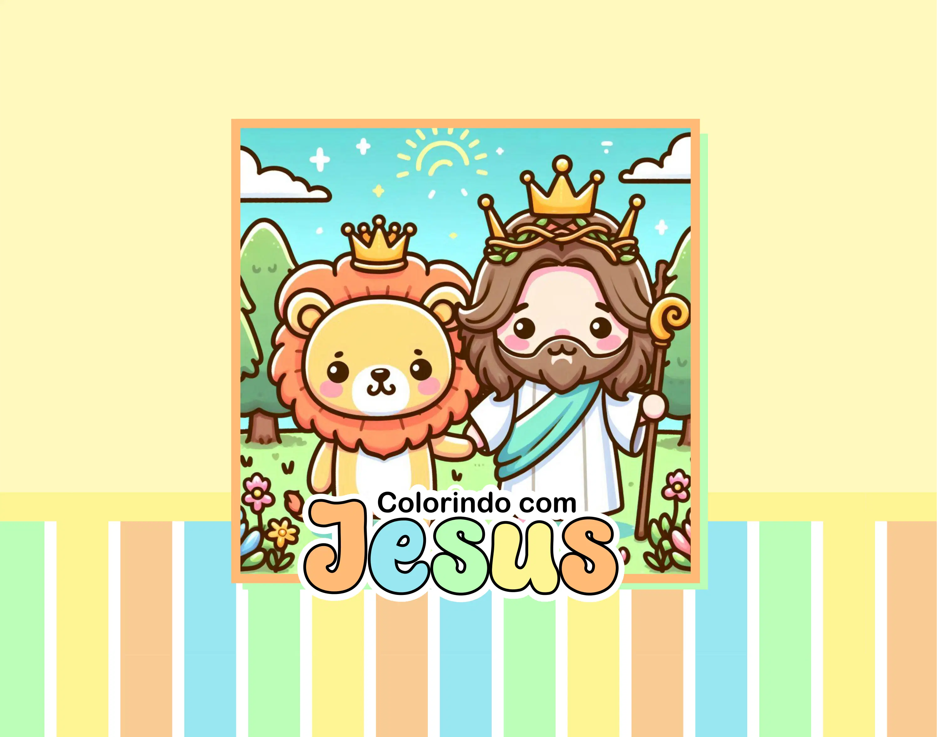 Colorindo com Jesus - Histórias de Luz