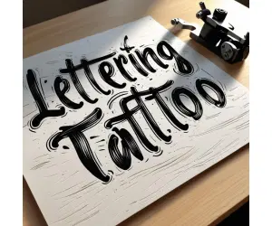 LETTERING TATTOO