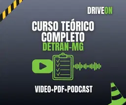 DriveON: Curso Teórico Completo - Detran MG
