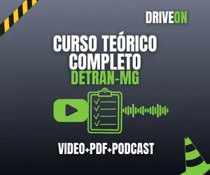 DriveON: Curso Teórico Completo - Detran MG