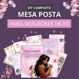 PREMIUM Mesa Posta Para Mulheres de FÉ!
