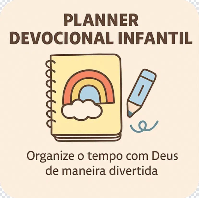 PLANNER DEVOCIONAL INFANTIL