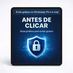 Antes de Clicar - Guia prático contra golpes digitais