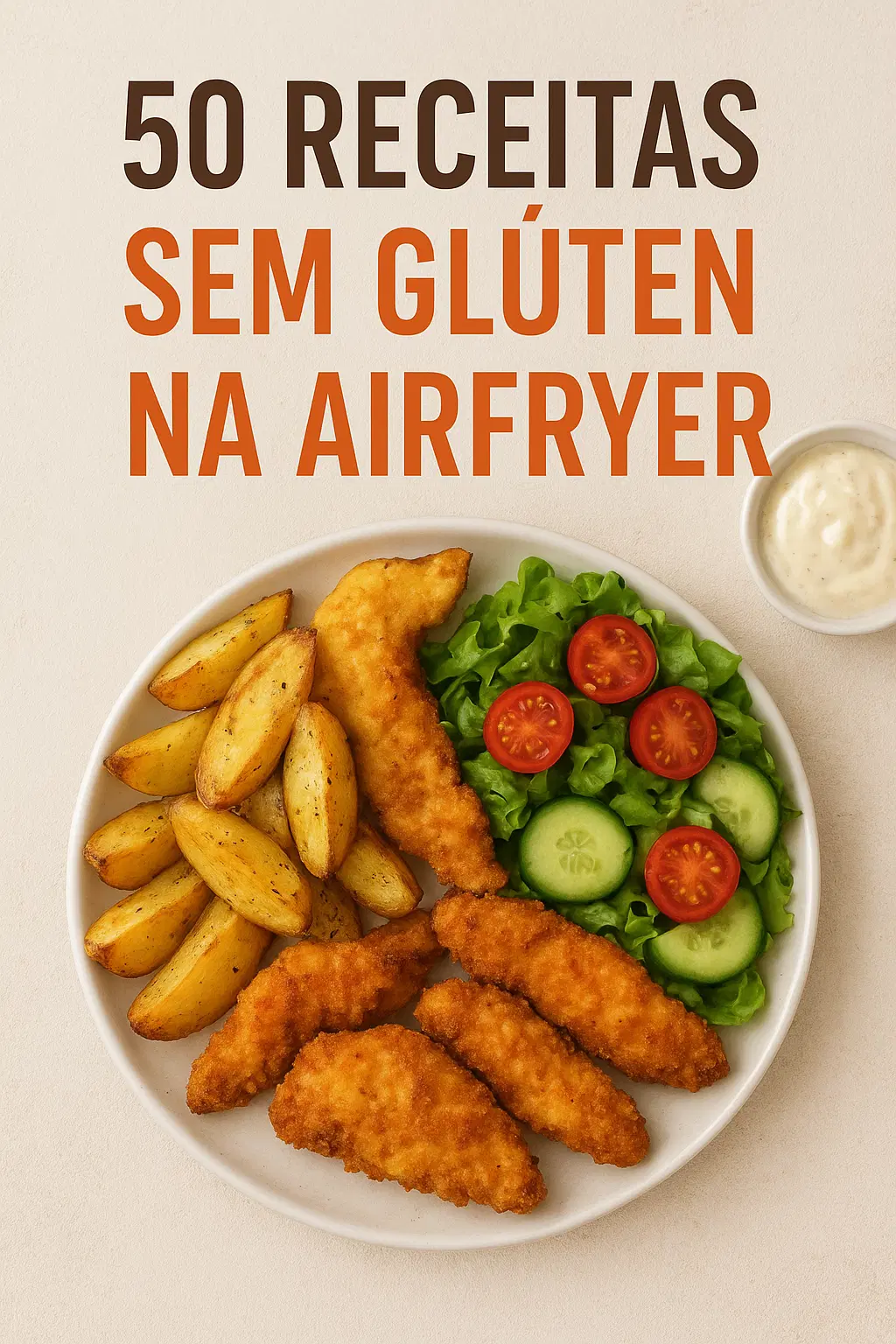50 RECEITAS NA AIRFYER SEM GLUTEN, SEM AÇUCAR E RAPIDAS.