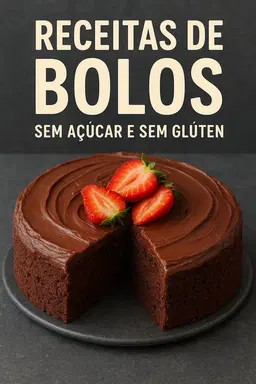 Receitas de bolo sem glúten e açúcar