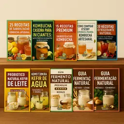 Kit Produção de Probióticos Caseiros -  Mundo Probiótico