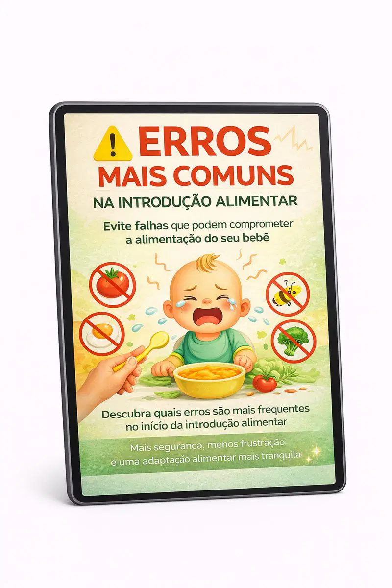 Erros Mais Comuns na Introdução Alimentar