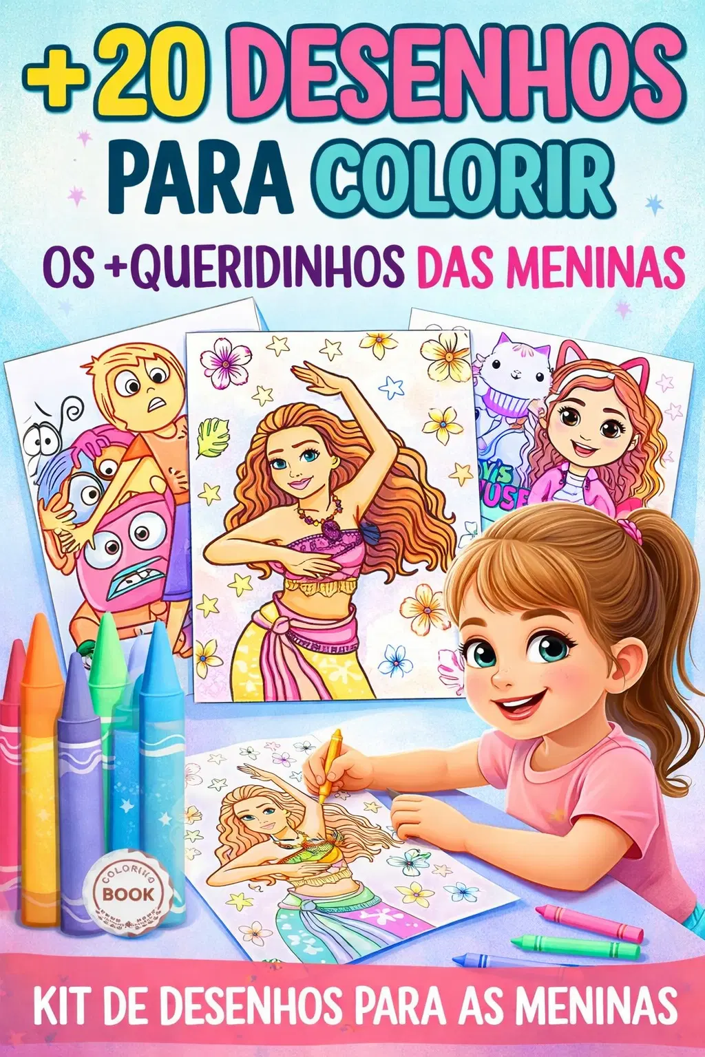 +20 DESENHOS PARA COLORIR