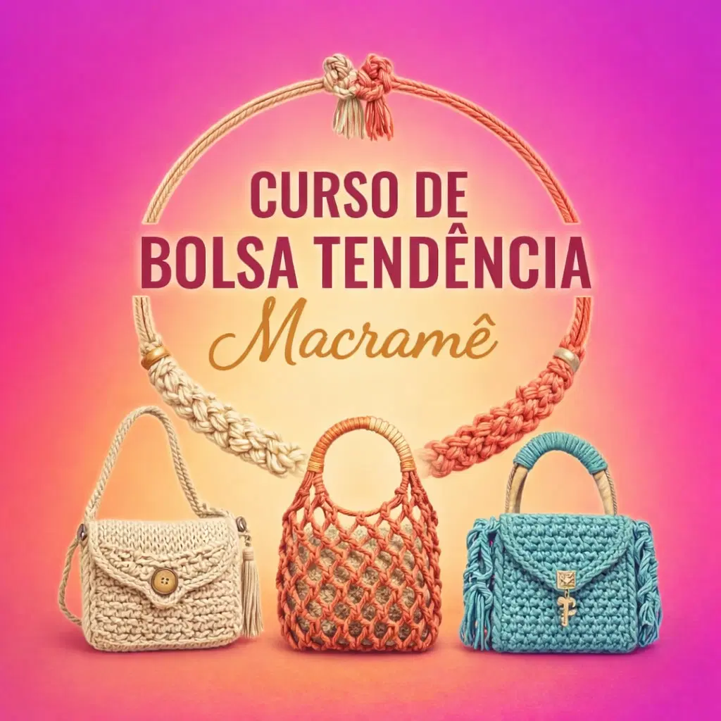 Curso Bolsa Macramê