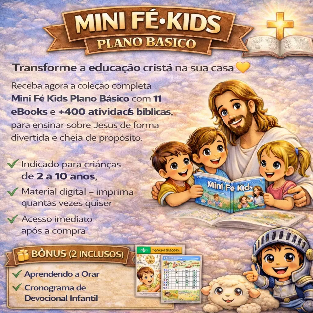 mini fé kids plano básico