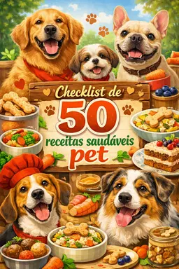 Checklist De 50 Receitas Saudáveis Para Pet
