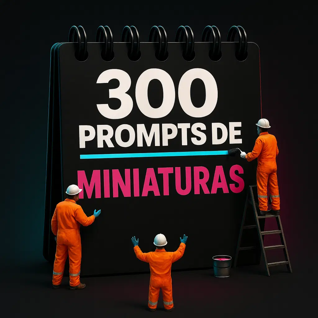 100 Prompts Prontos Para Criar Imagens e Vídeos com IA