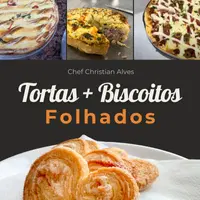 TORTAS FOLHADAS + BISCOITOS FOLHADOS