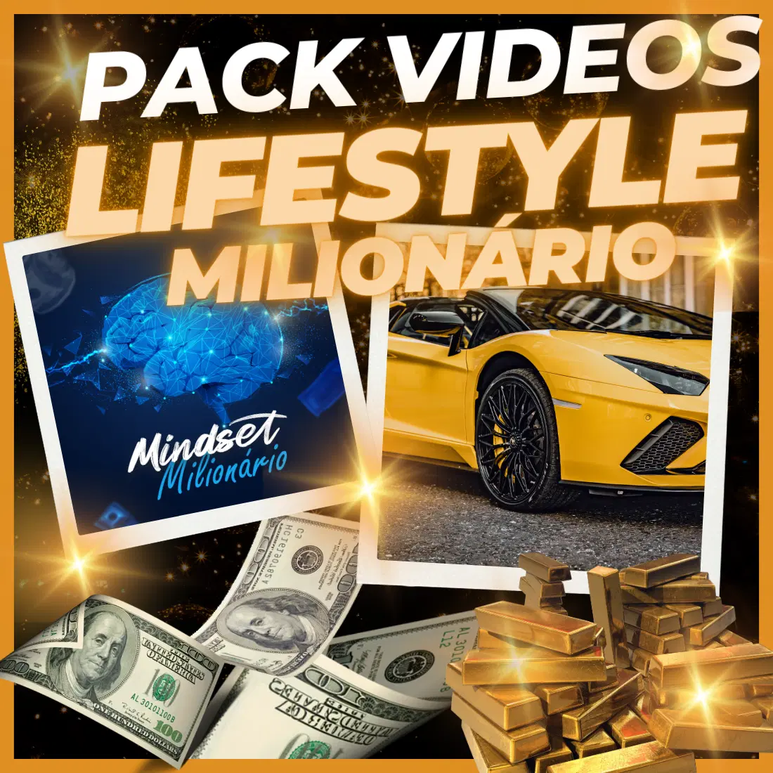 Pack de Vídeos Milionários Fácil de Viralizar