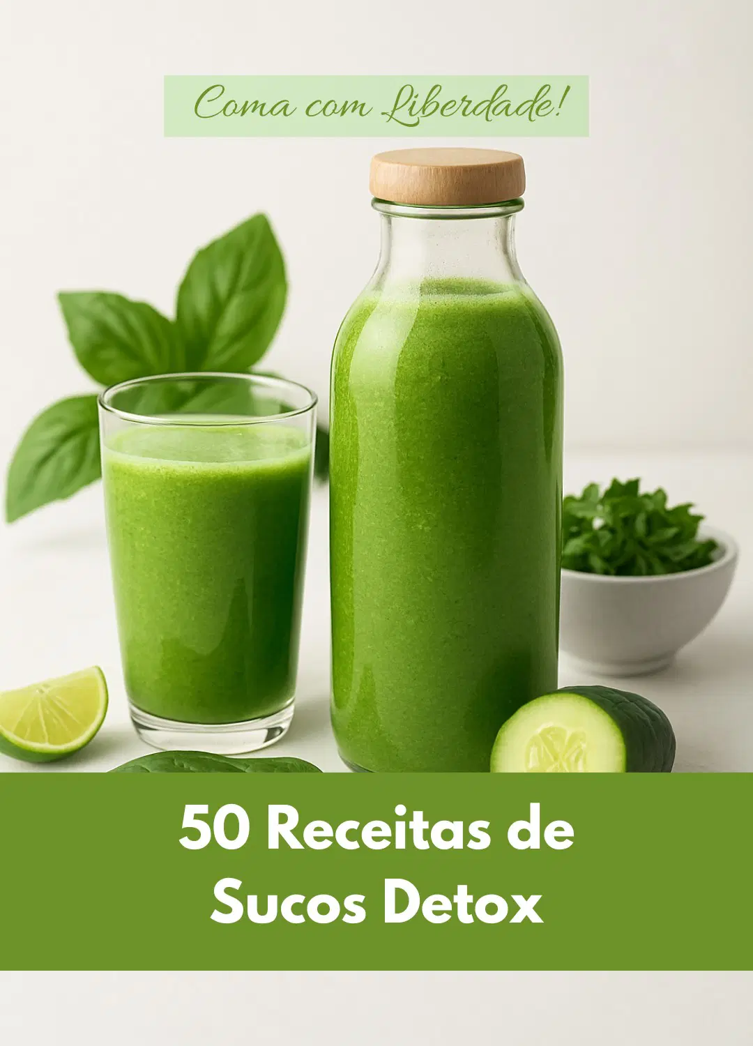50 Sucos Detox para Aliviar a TPM