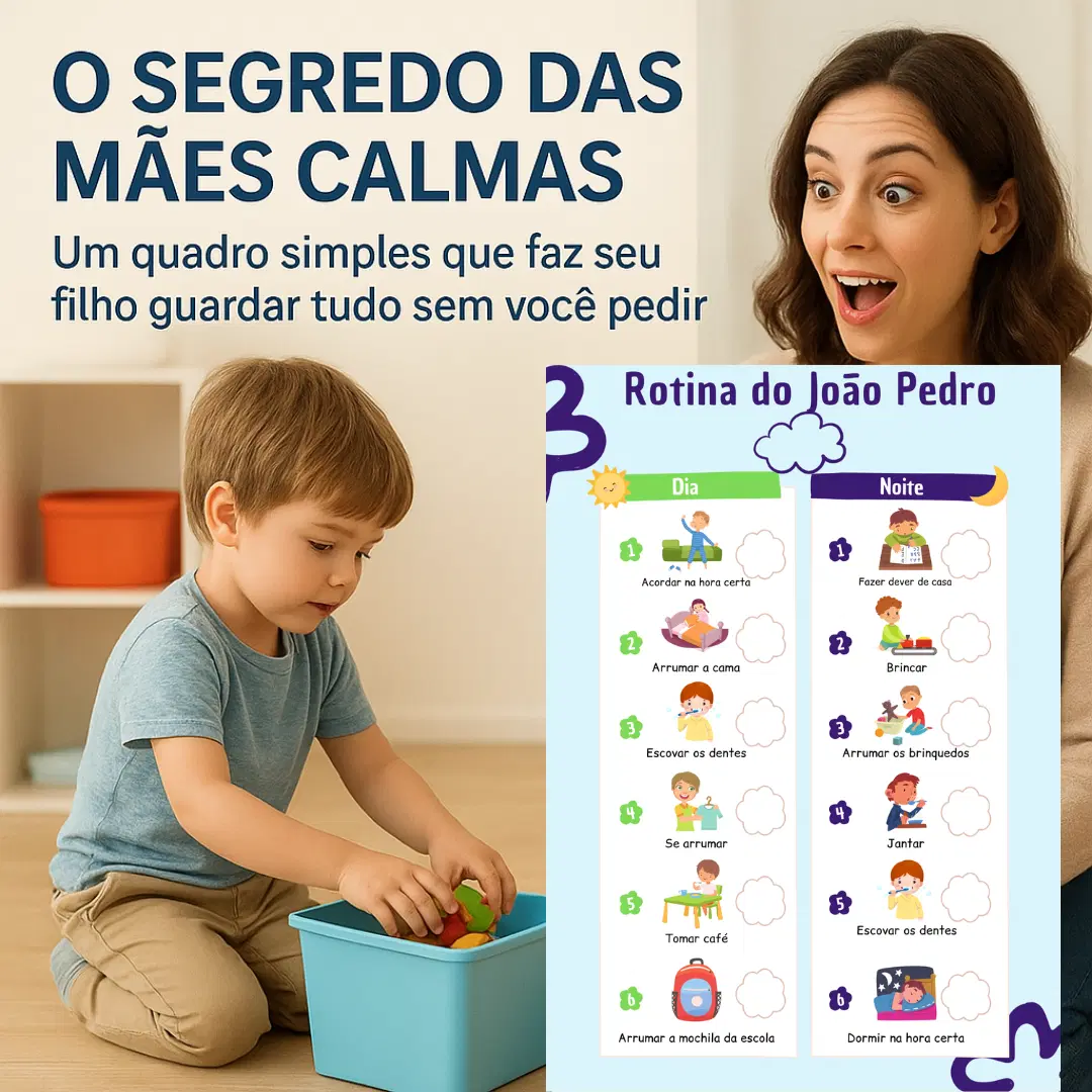 Rotina Feliz para imprimir