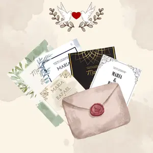 5 Convites de Casamento