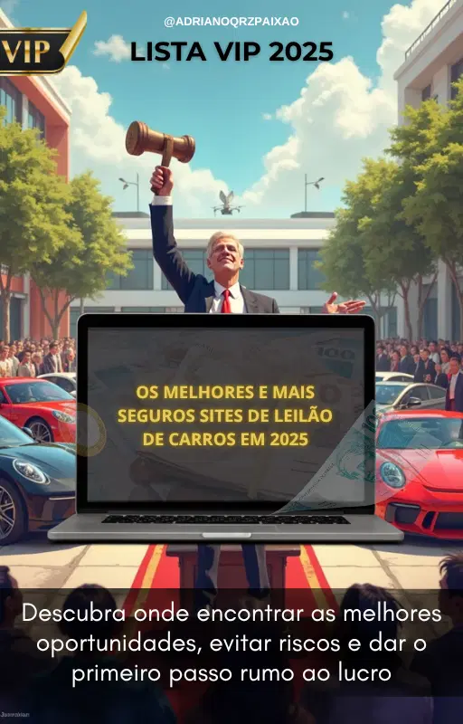Lista Vip - Melhores Leilões do Brasil!!