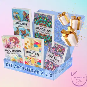 Kit de Arte-Terapia com Mandalas 2.0