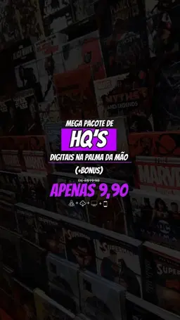 MEGA PACOTE de HQS