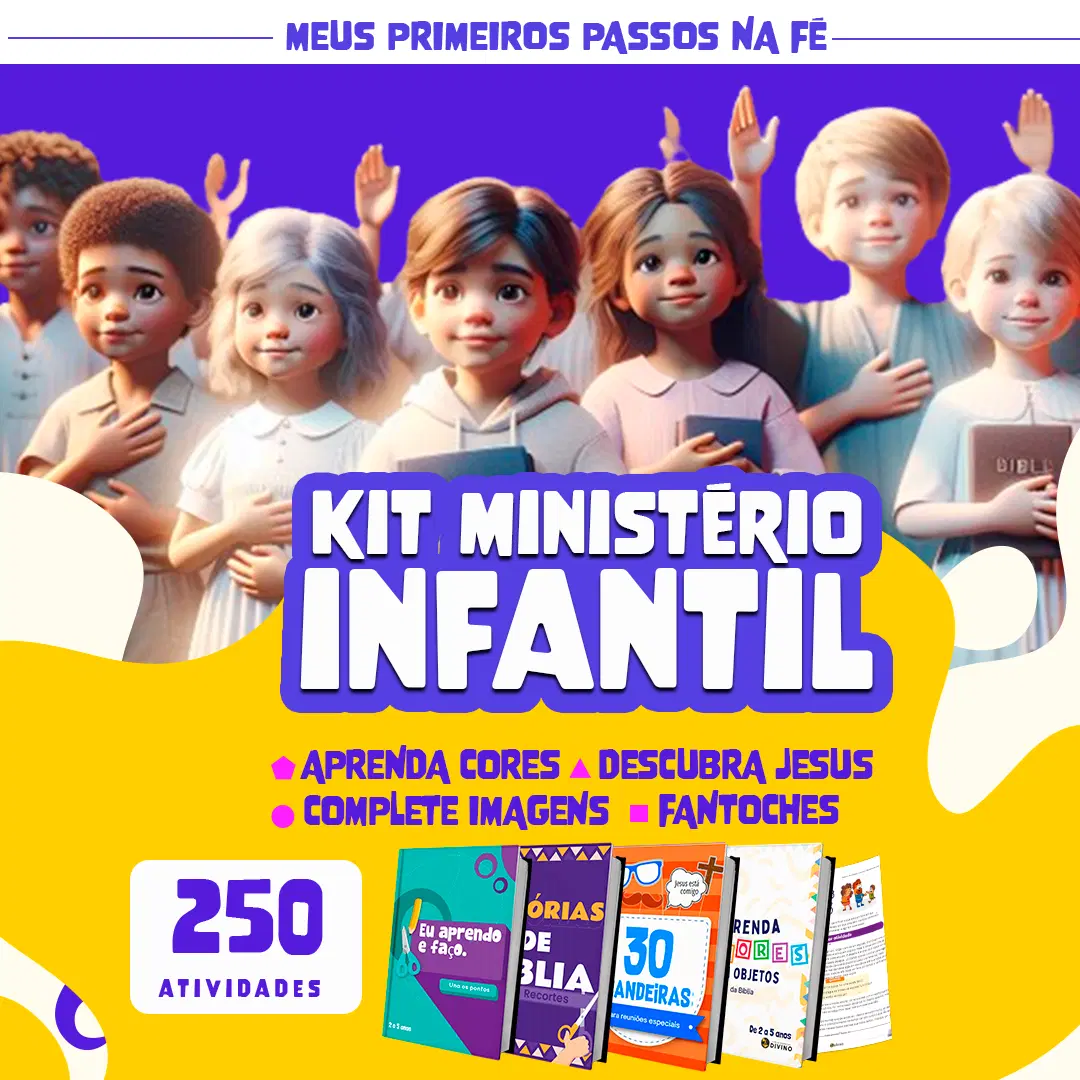 Kit Ministerial Infantil - Renovação 2026