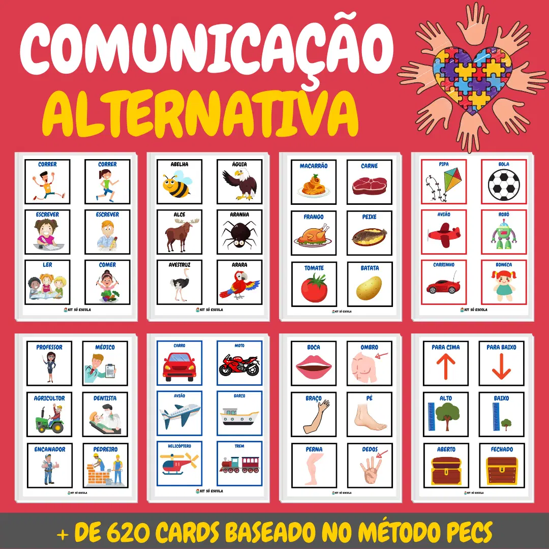 Cartões de Comunicação Visual (PECS)
