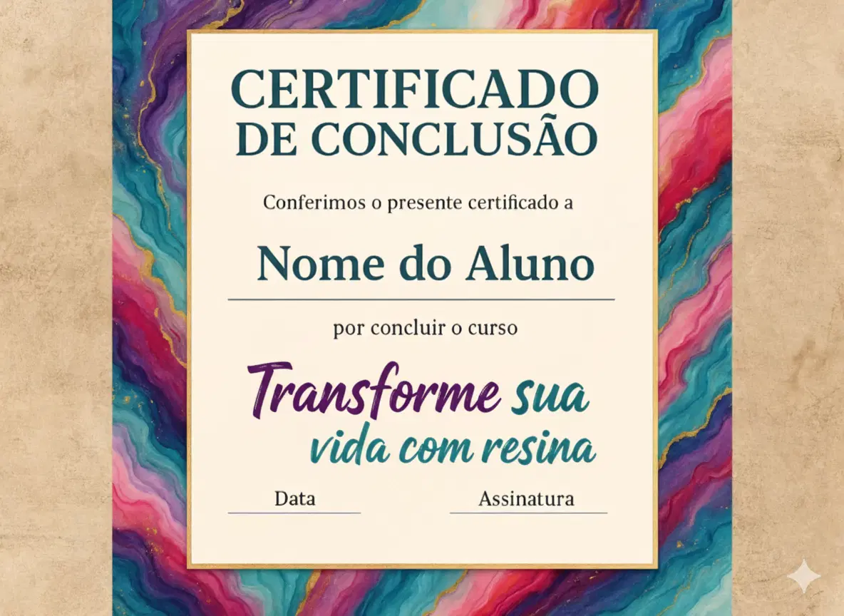 Certificado Personalizado com Seu Nome