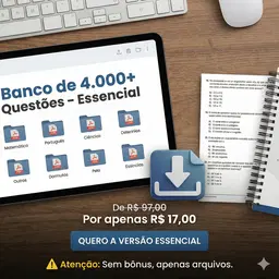 Questões de matemática - Essencial