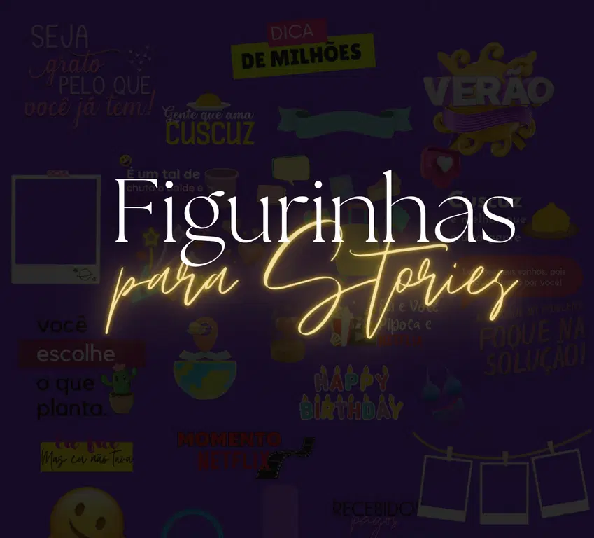 +35 MIL FIGURINHAS PARA STORIES + 1.200 PRESETS + BÔNUS [PLR]