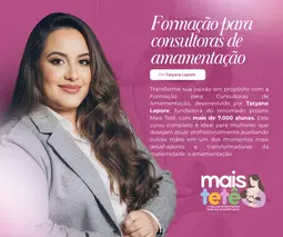 Formação para Consultoras de Amamentação