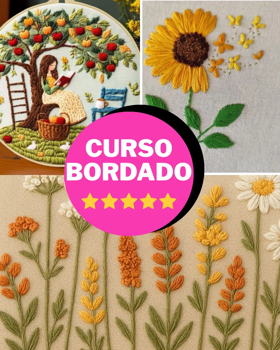CURSO BORDADO PREMIUM