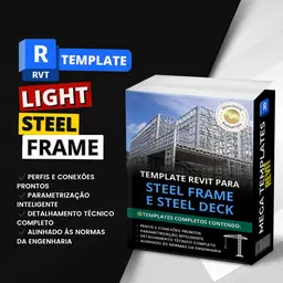 Templates Revit Steel Frame e Steel Deck | Plano Completo