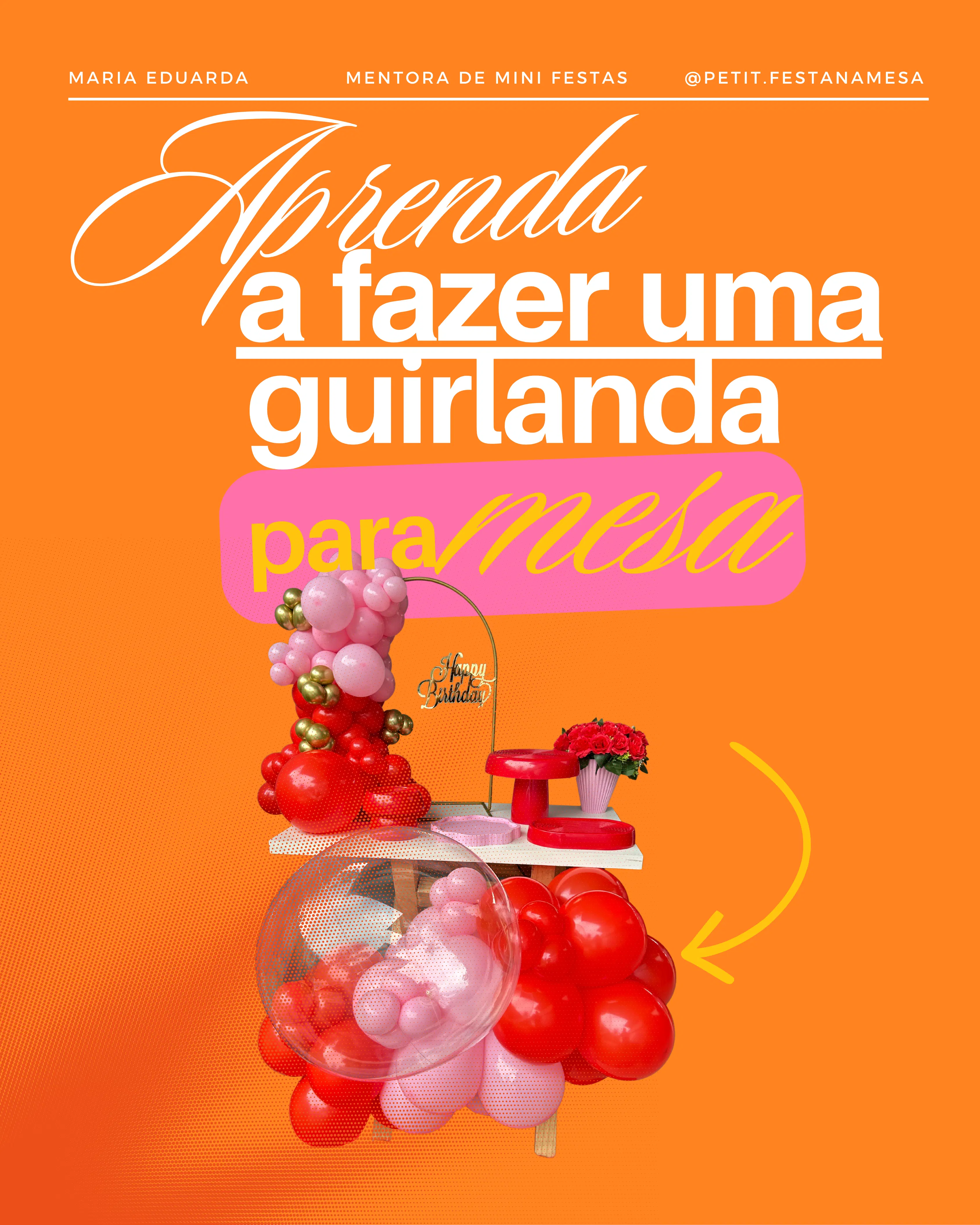 GUIRLANDA PARA MESA