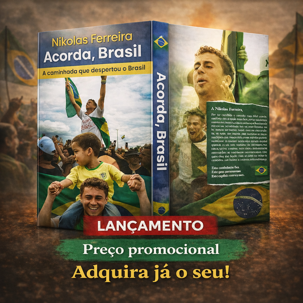 Livro Acorda Brasil - Nikolas Ferreira