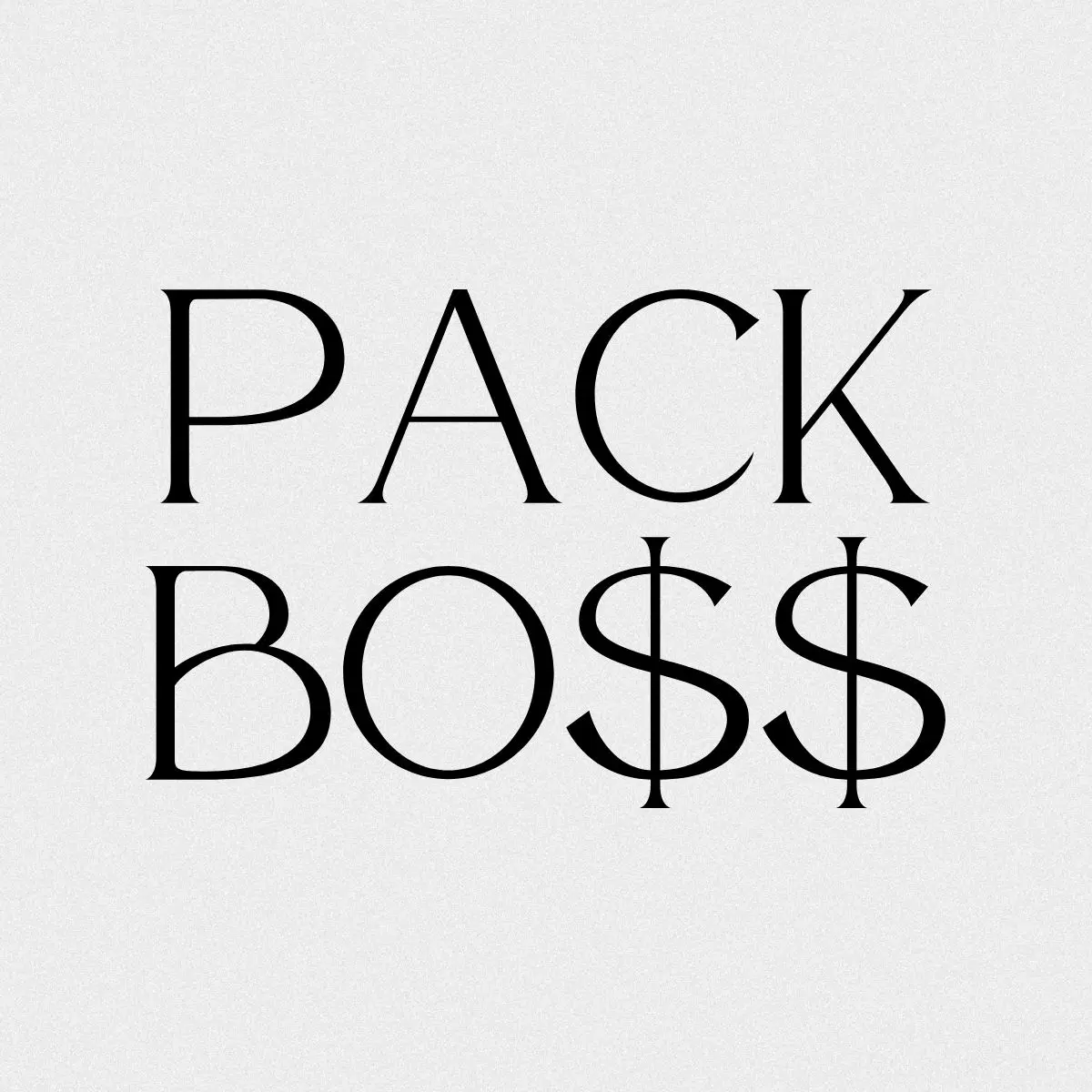 Pack BO$$
